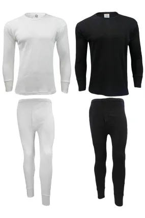 2 Pack Mens Long Johns Thermal Set