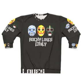 3 Ninjas Rocky Loves Emily Masks Graphic Sweatshirt