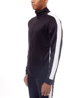 501 Track Jacket - Black/White