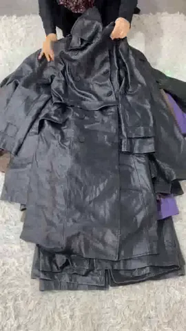 90 Leather Long Leather Jackets/Coats Mixed - 12 Pcs