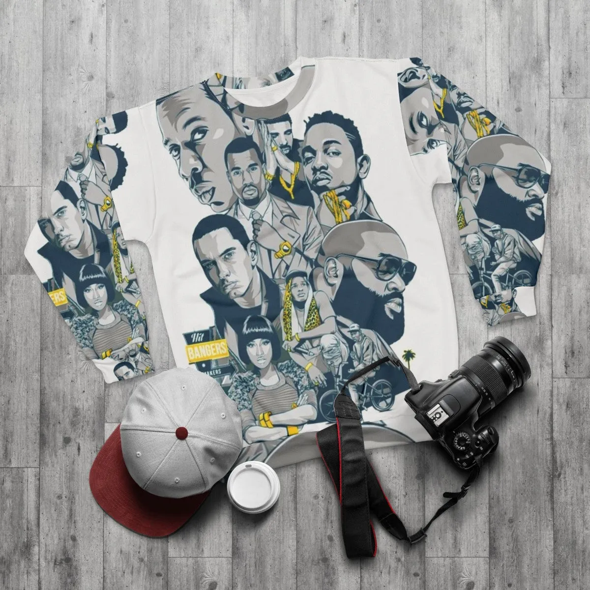 90s Hip Hop Fashion Sweatshirt