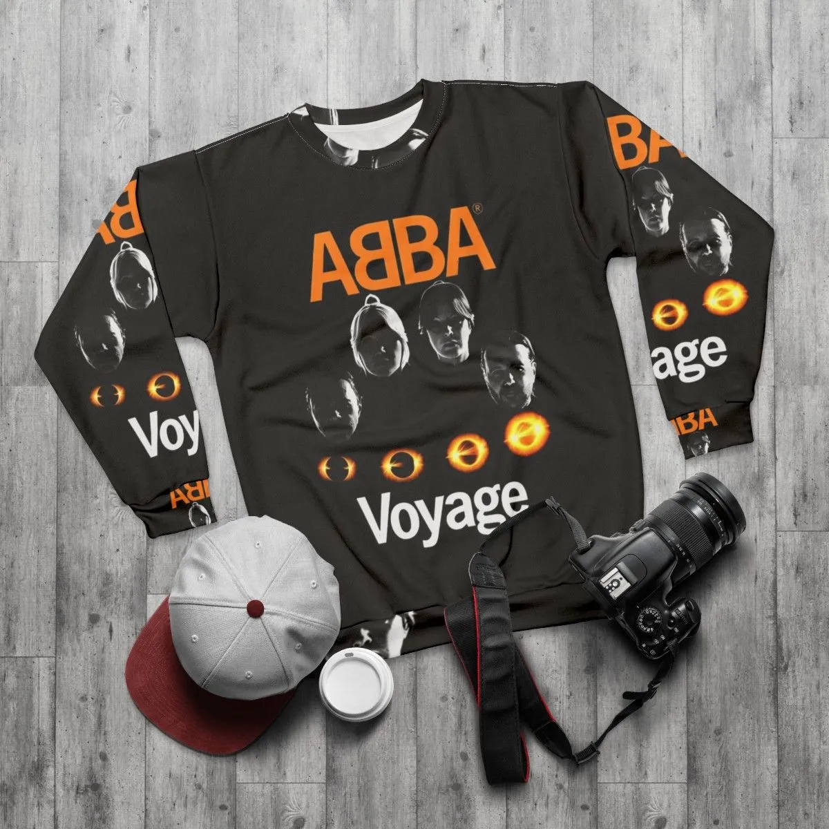 Abba Sweatshirt: Mamma Mia 70s Disco Groovy Music