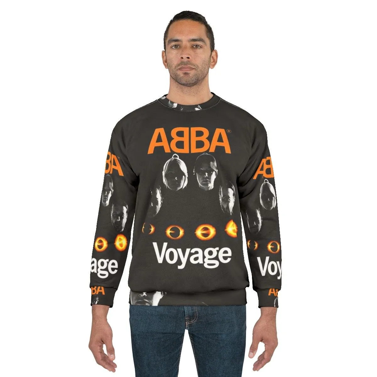 Abba Sweatshirt: Mamma Mia 70s Disco Groovy Music