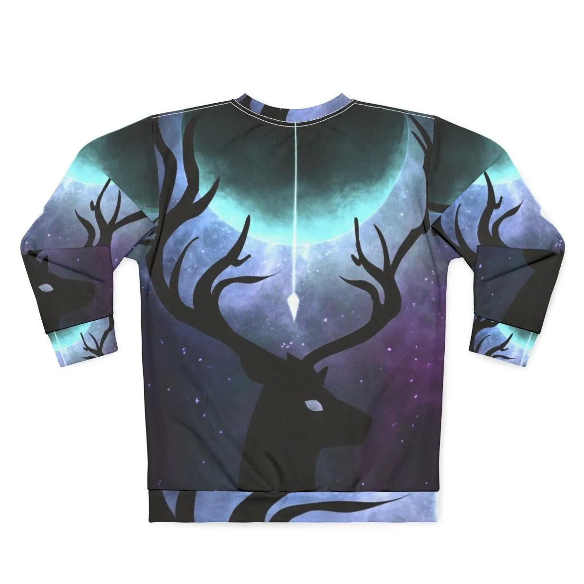 Actaeon Illustration Sweatshirt - Artemis Greek Mythology