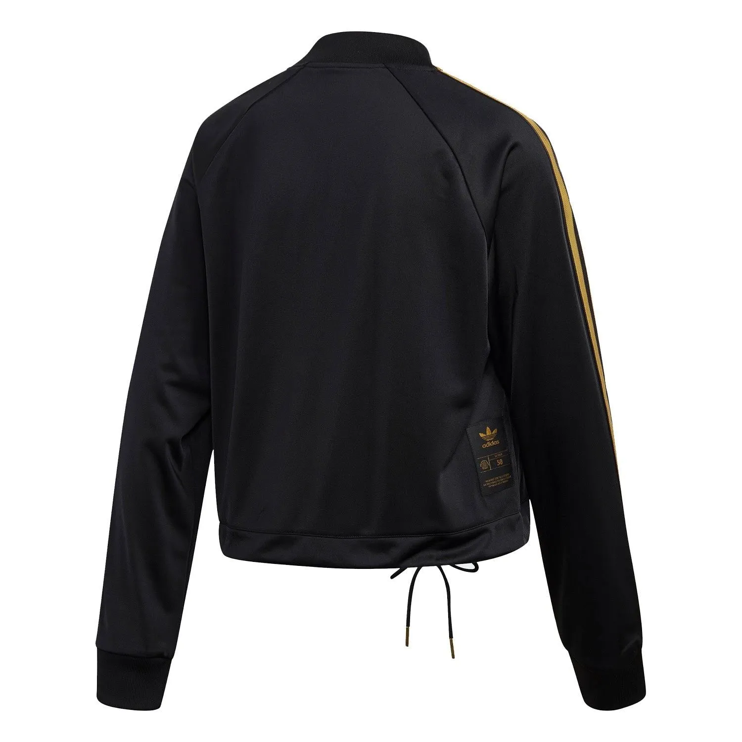 adidas Originals Women's SST 2.0 Track Jacket - Black & Gold