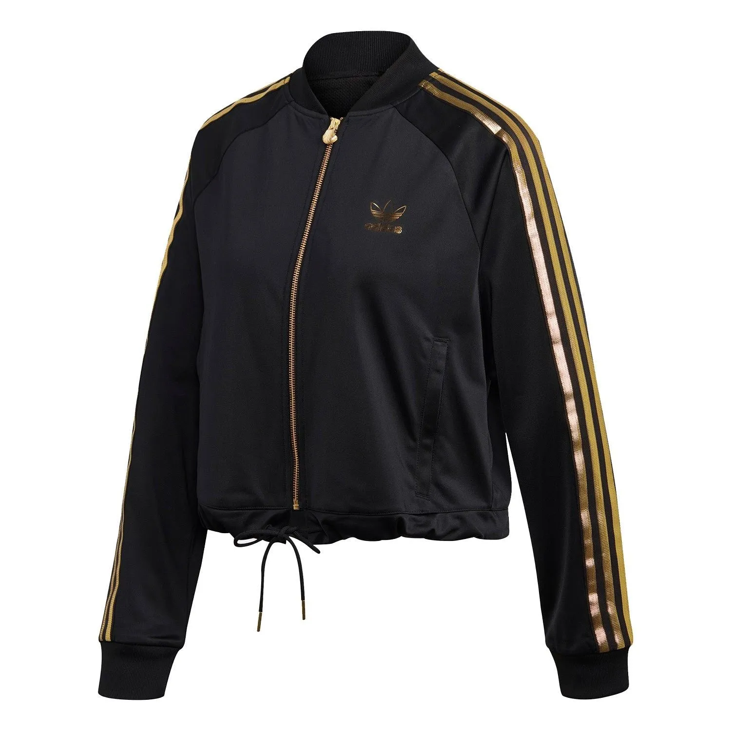 adidas Originals Women's SST 2.0 Track Jacket - Black & Gold