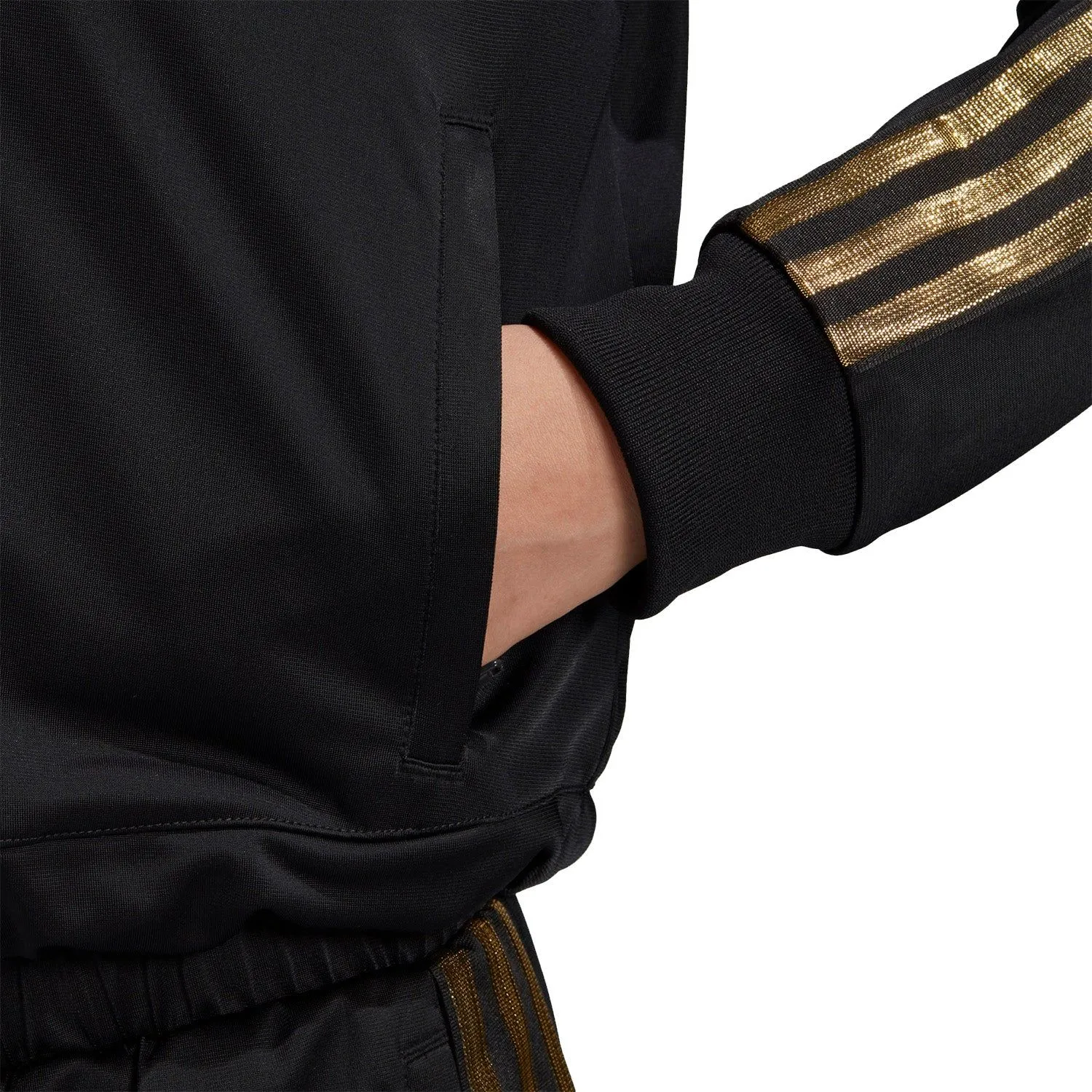 adidas Originals Women's SST 2.0 Track Jacket - Black & Gold