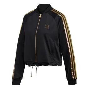 adidas Originals Women's SST 2.0 Track Jacket - Black & Gold