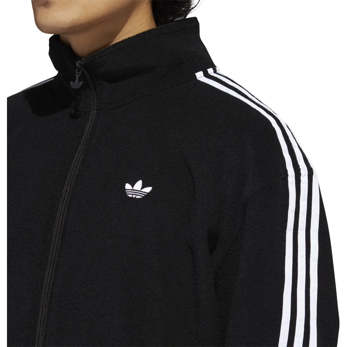 Adidas Skateboarding Bouclette Jacket - Black/White