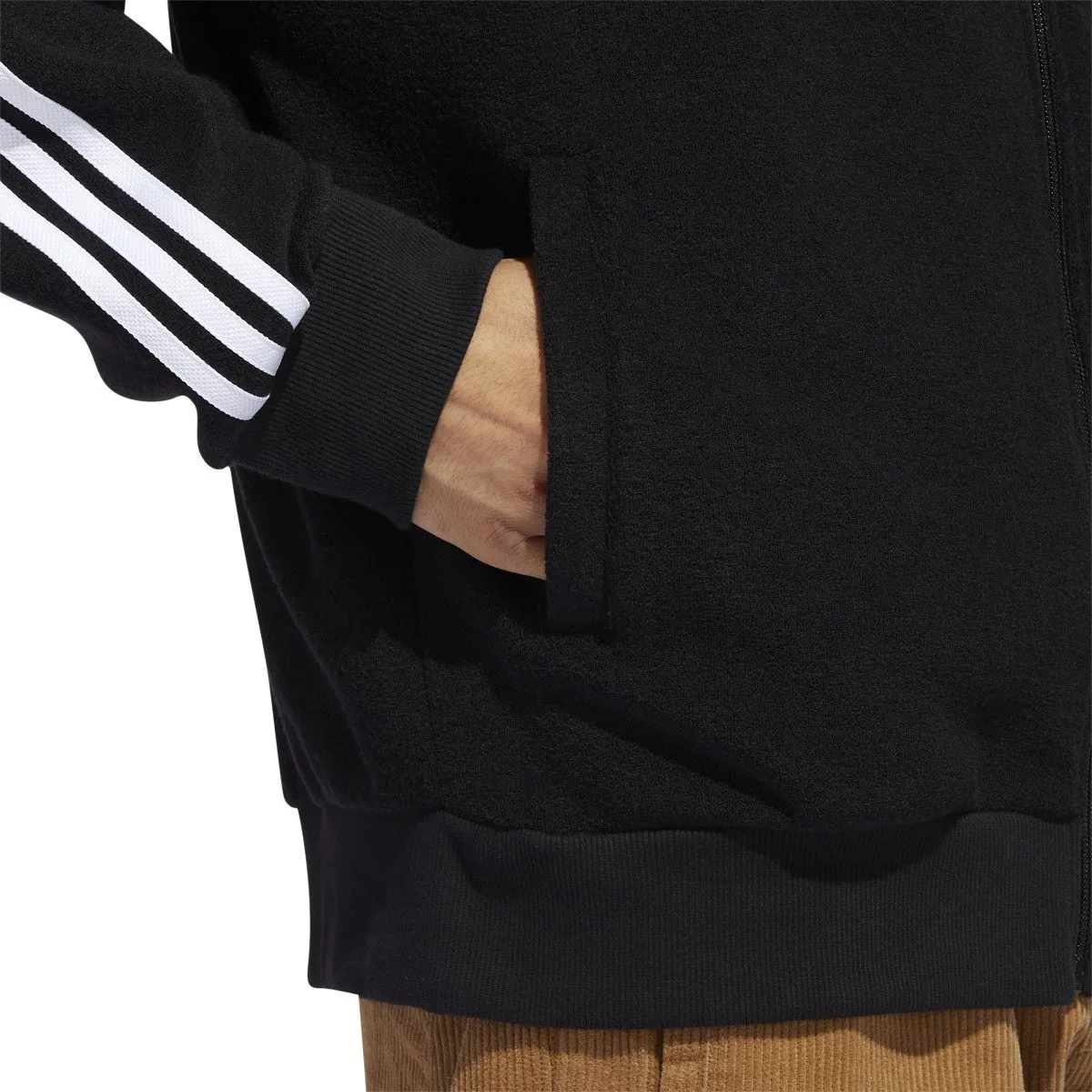 Adidas Skateboarding Bouclette Jacket - Black/White