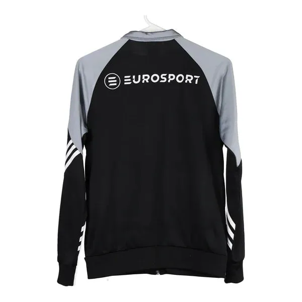 Age 12 Eurosport Lija / Iklin Adidas Football Track Jacket - XL Black Polyester