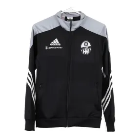 Age 12 Eurosport Lija / Iklin Adidas Football Track Jacket - XL Black Polyester