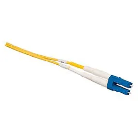 Allen Tel GBLCT-D1-08 Singlemode Duplex LC to ST Fiber Optic Patch Cord, 8 M