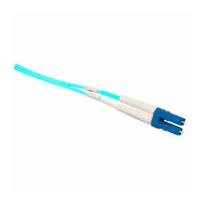 Allen Tel GBLCT-D4-01 Fiber Optic Patch Cord, Multimode OM3 Duplex LC to ST, 1 M