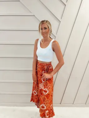 Anna Leigh Wrap Skirt