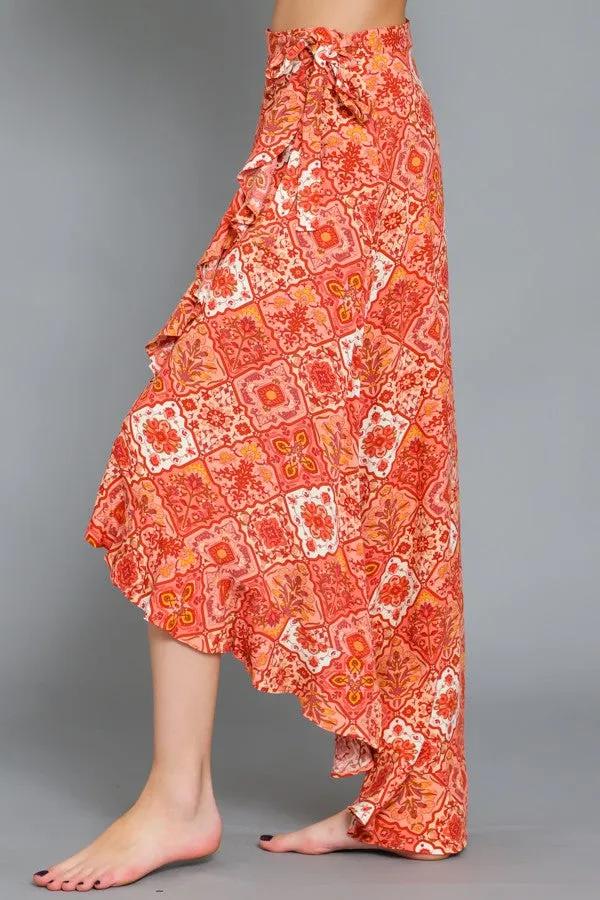 Anna Leigh Wrap Skirt