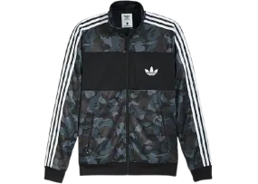 BAPE X Adidas "ABC Camo" Track Jacket Black