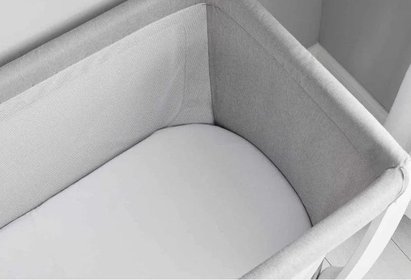 Beaba by Shnuggle Full Size Crib Airflow Mattress White