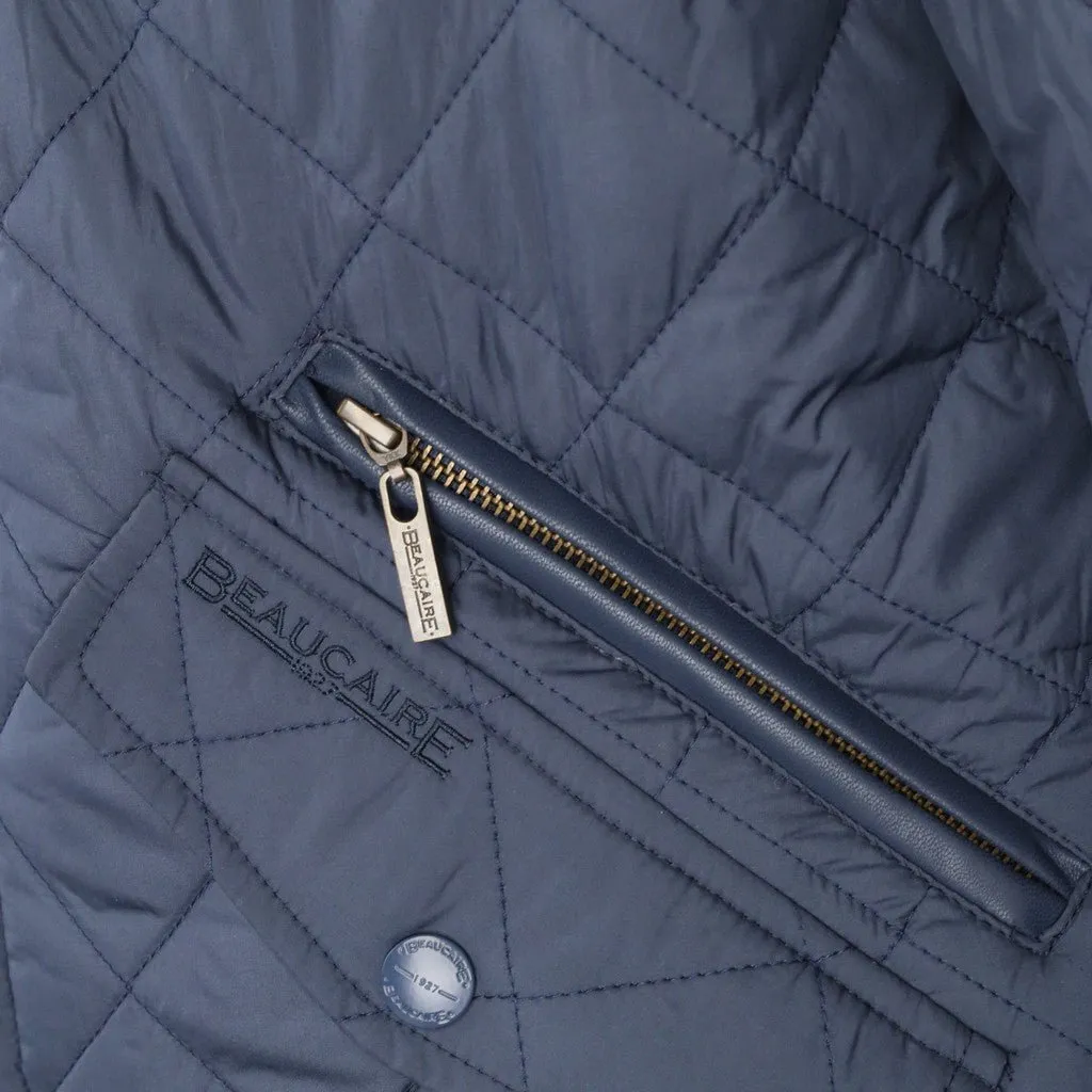 BEAUCAIRE Windsor Quilted Jacket NAVY REG