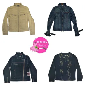 Biker style Y2K Zipup  Jacket Mix