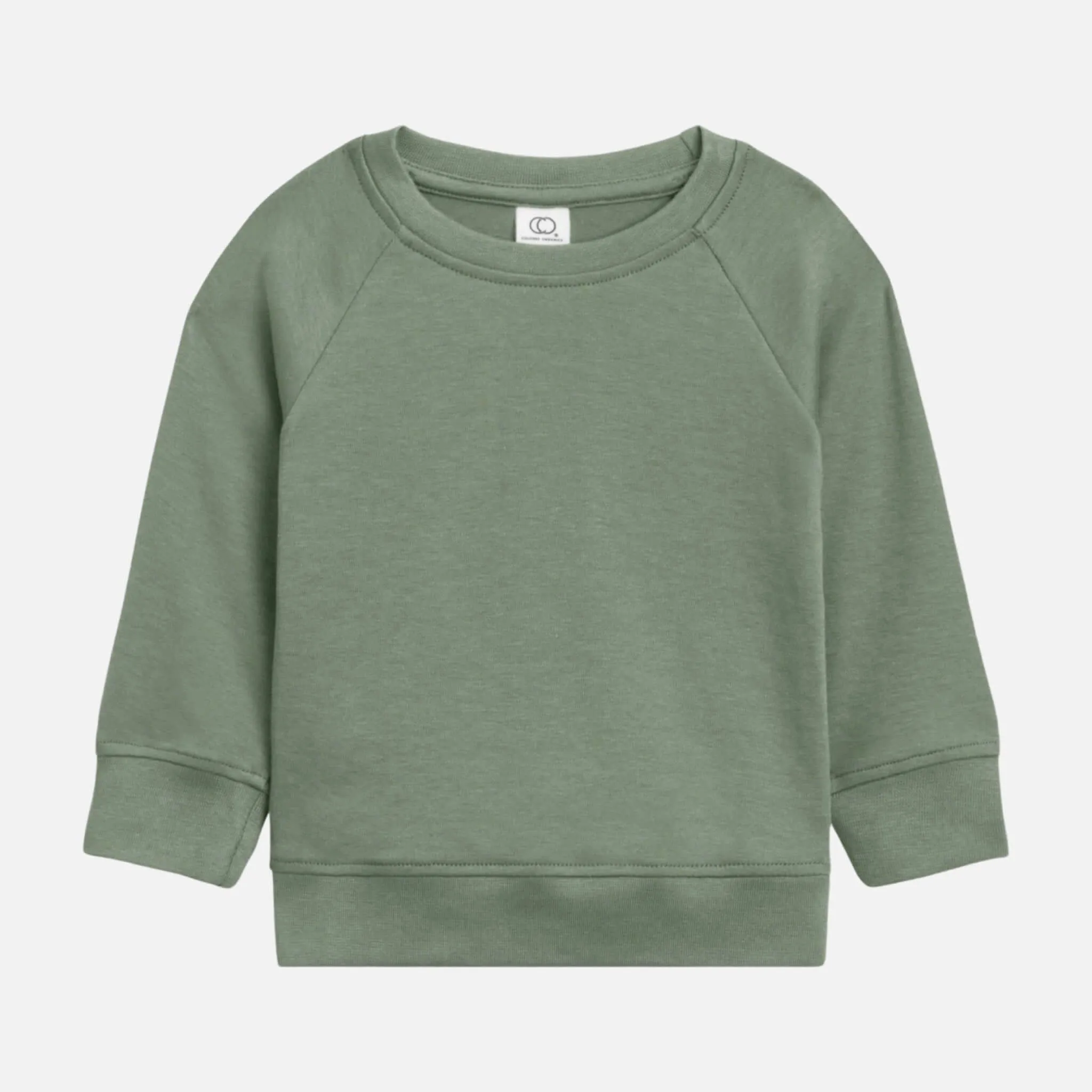 Bio Baby- und Kinder Sweatshirt Portland - Thymian