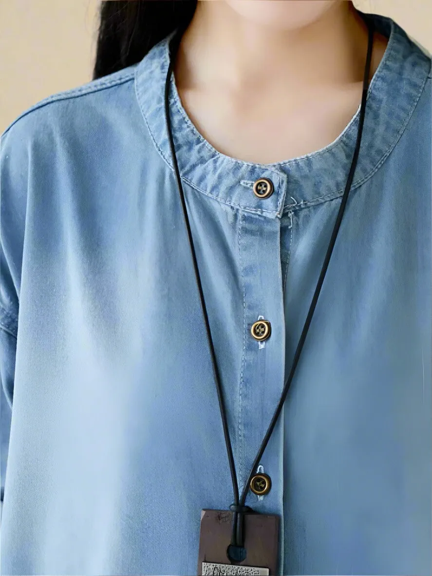 Boho Blossom Denim Overall Dungaree