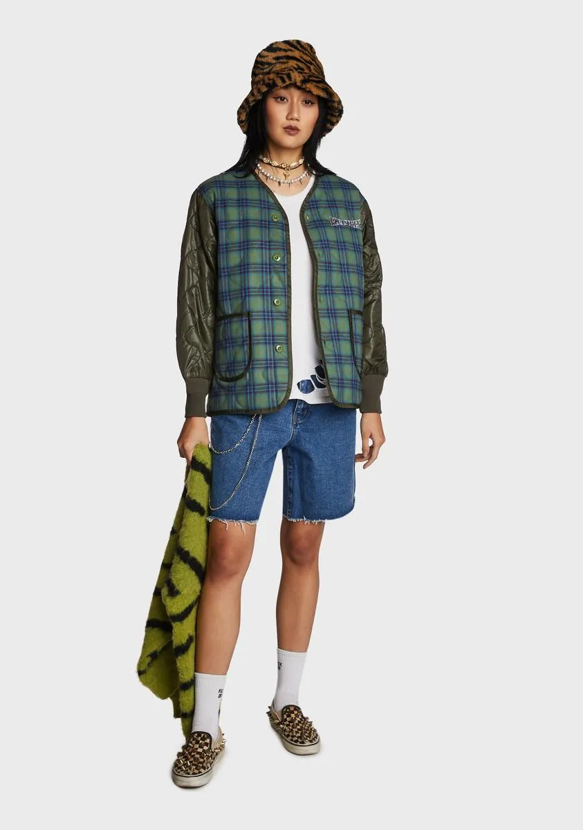 Bowery Plaid Liner Jacket