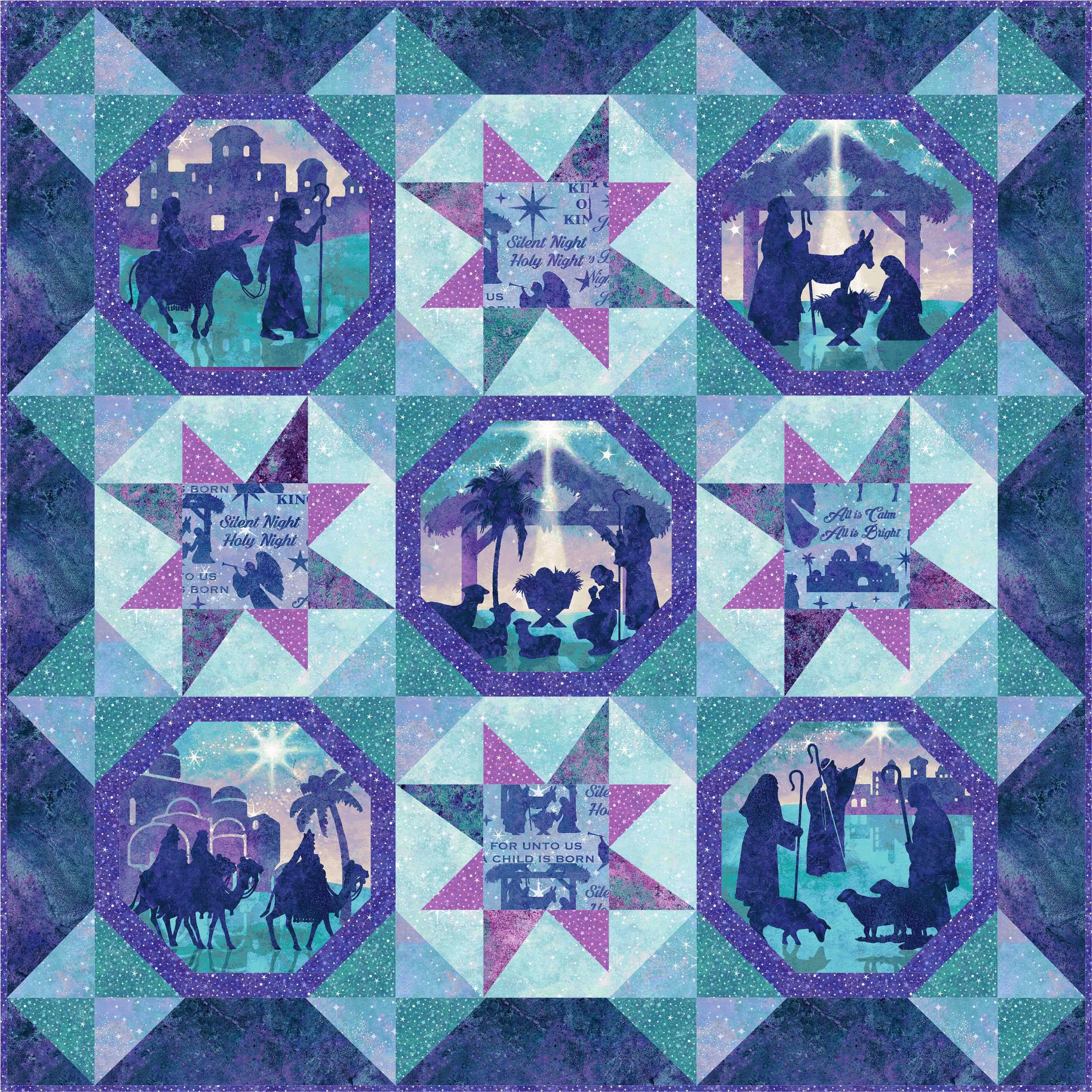 Cameo Stars Quilt Pattern PC-223w  - Wholesale Product