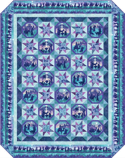 Cameo Stars Quilt Pattern PC-223w  - Wholesale Product