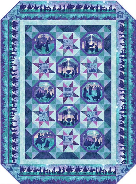 Cameo Stars Quilt Pattern PC-223w  - Wholesale Product