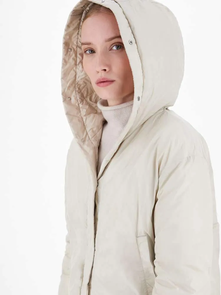 Cisoft Quilted Down Short Hooded