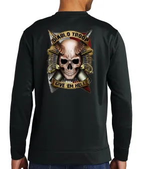 Color Polyester Crewneck Unisex Sweatshirt. This shirt IS approved for PT.