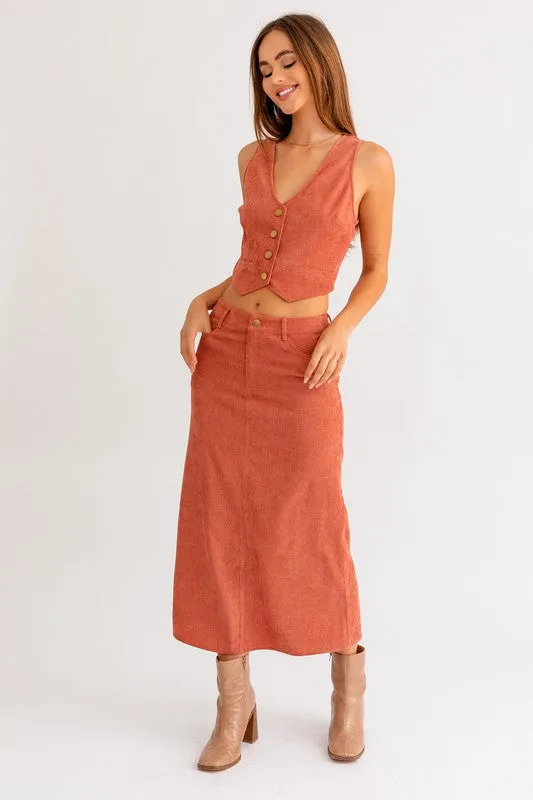 Cordi Maxi Skirt