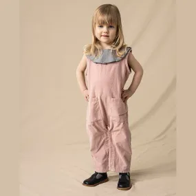 Corduroy Relaxed Overall - Pink - 6-18m