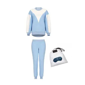 COSY TRAVEL SET IN BABY BLUE
