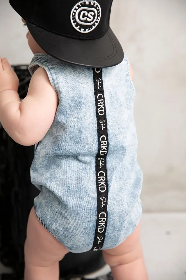 CS Denim Summer Romper - Blue