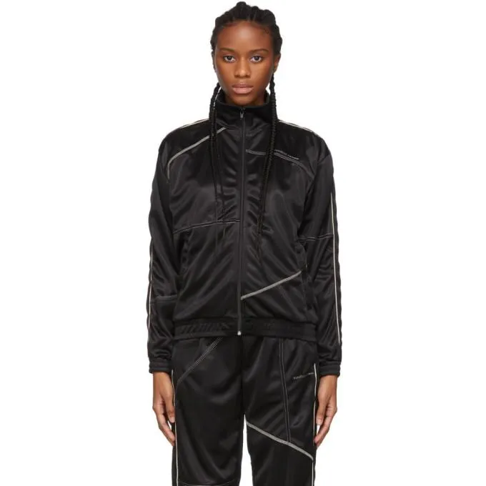 Danielle Cathari Black Deconstructed Track Jacket
