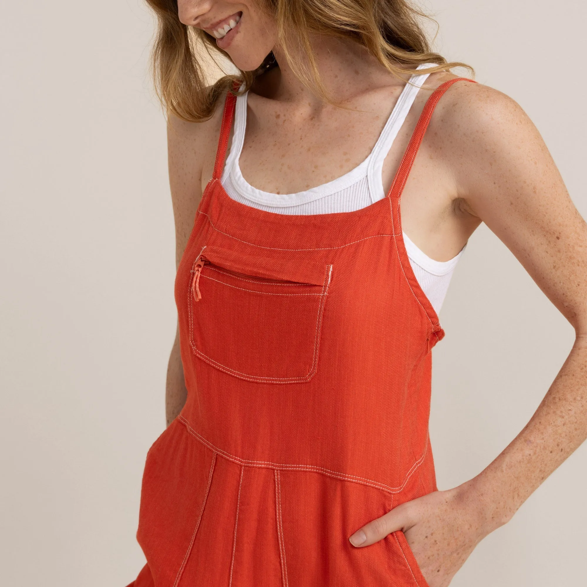 Daytrip Overall Jumpsuit - Spritz
