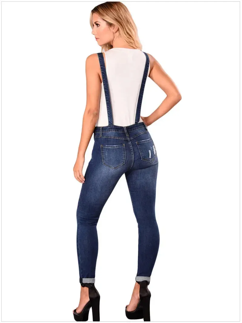 Denim Overall Jumpsuits