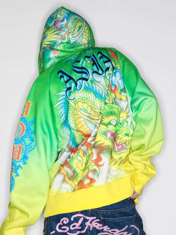 Dragon Millennium Y2K Hooded Zipper Jacket【s0000010271】