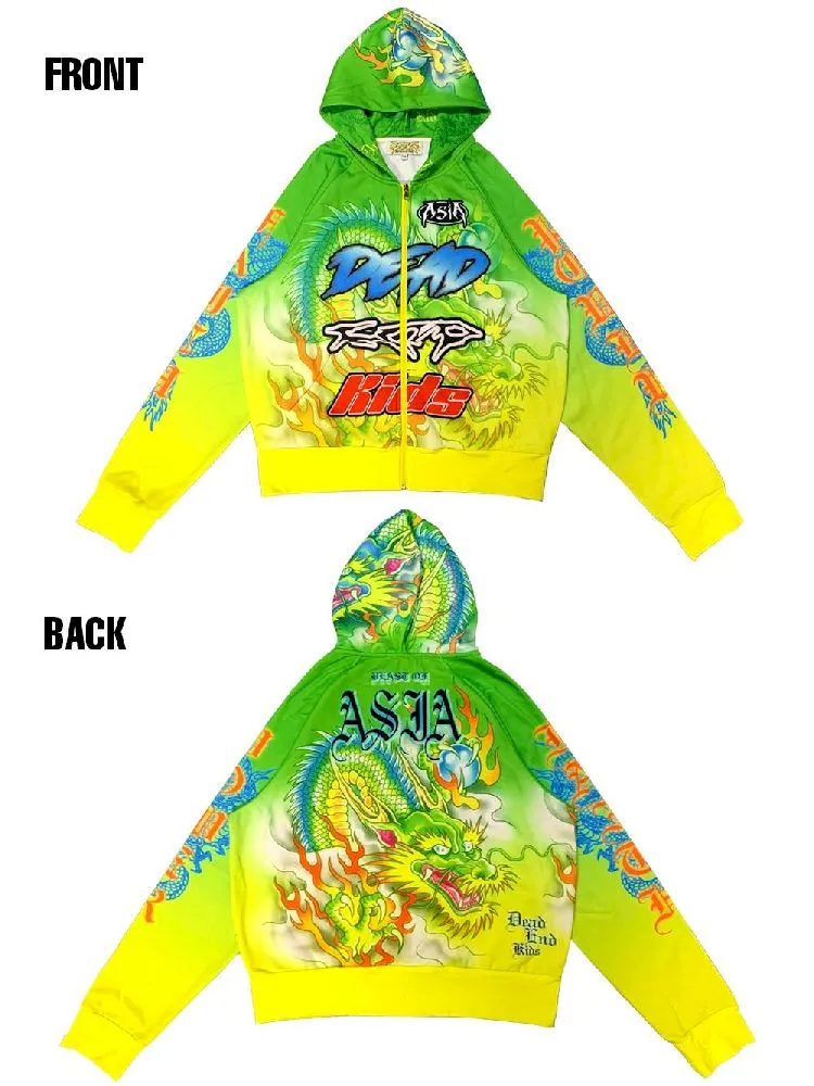 Dragon Millennium Y2K Hooded Zipper Jacket【s0000010271】