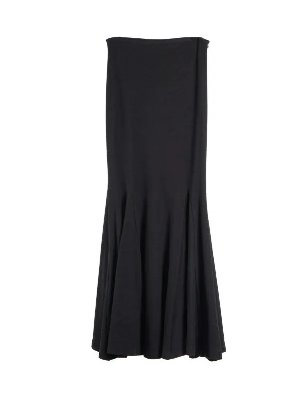 Elegant Drape Mermaid Long Skirt