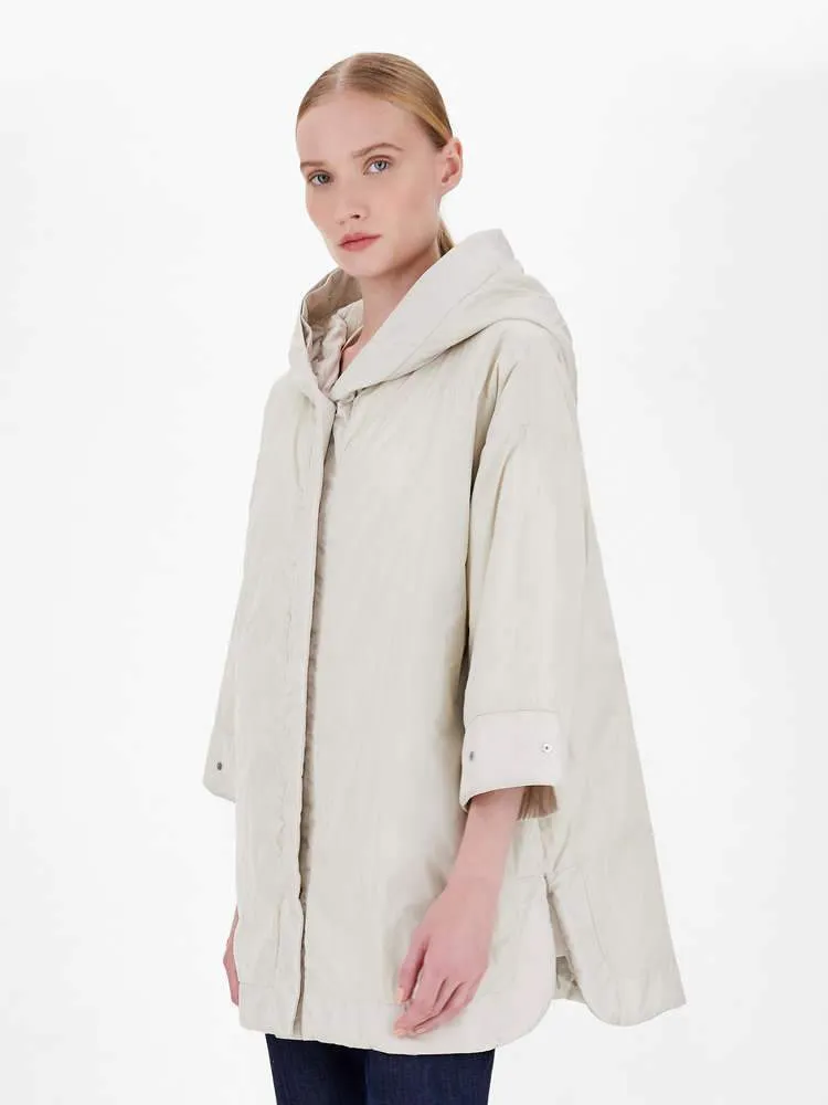 Enover Hooded Button Down Jacket