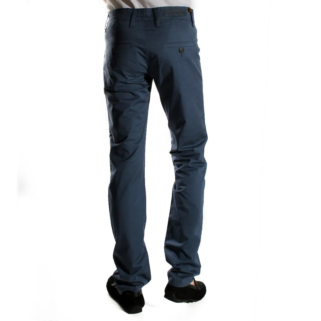 fabric pant- navy/ made in Turkey -3383
