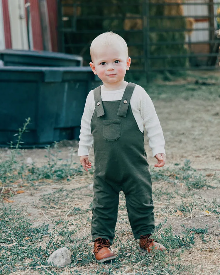 Fleece Overall- Green