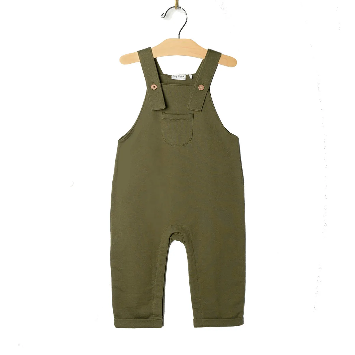 Fleece Overall- Green
