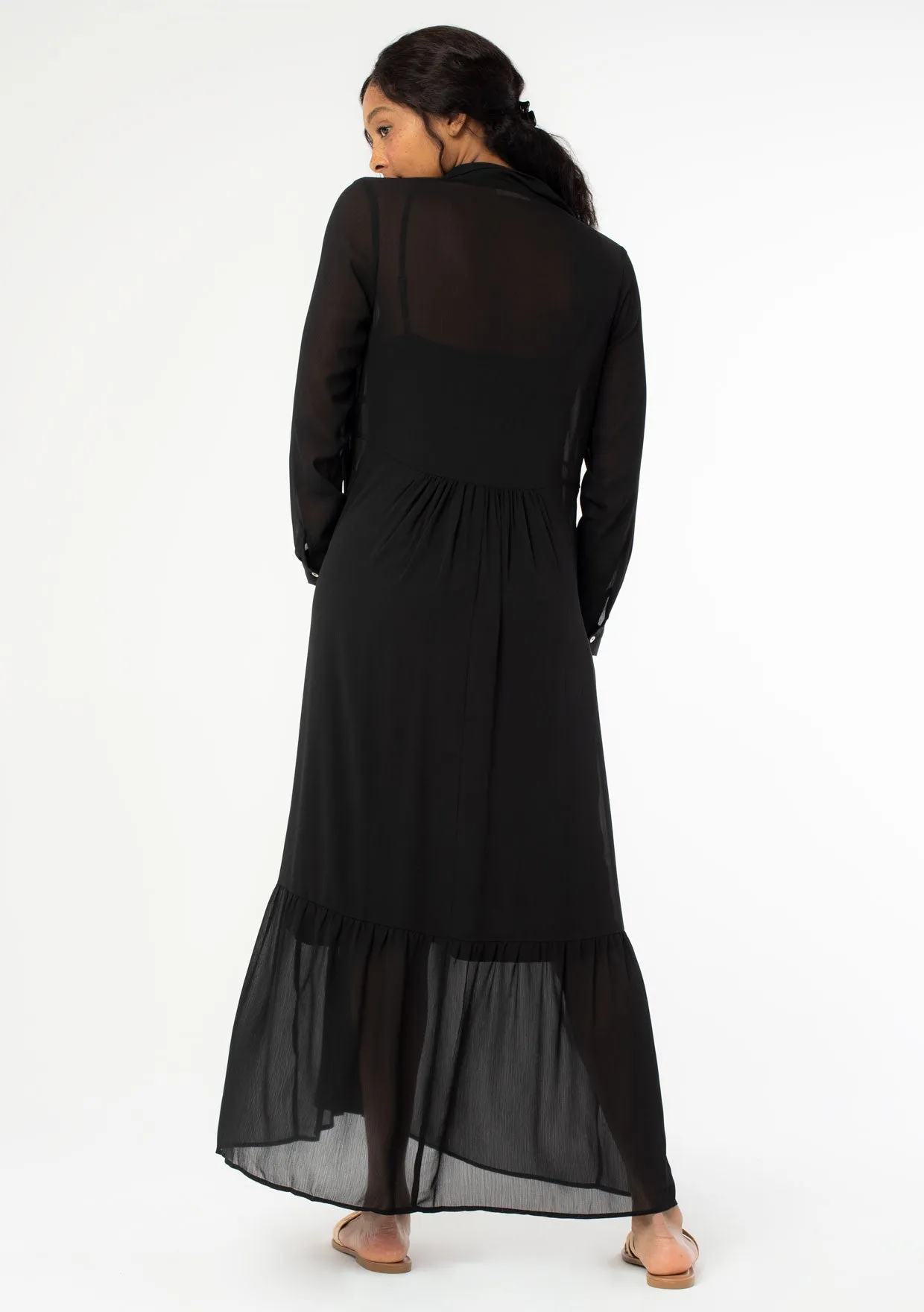 Float On Chiffon Maxi Dress
