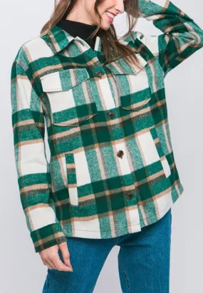 Forrest Green Shacket