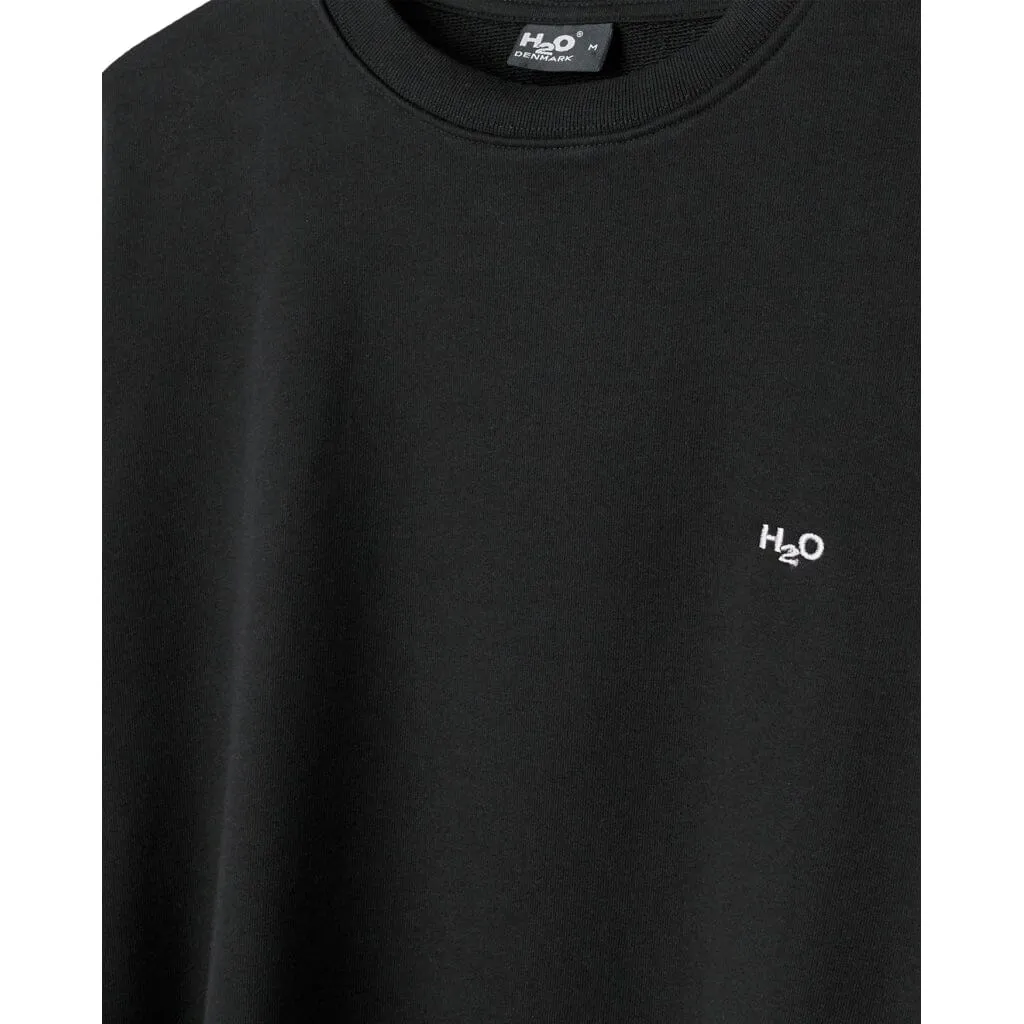 H2O - Base Woman Sweat O'Neck - 3500 Black