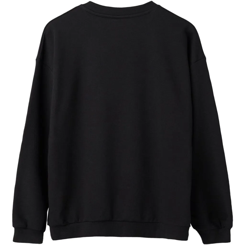 H2O - Base Woman Sweat O'Neck - 3500 Black
